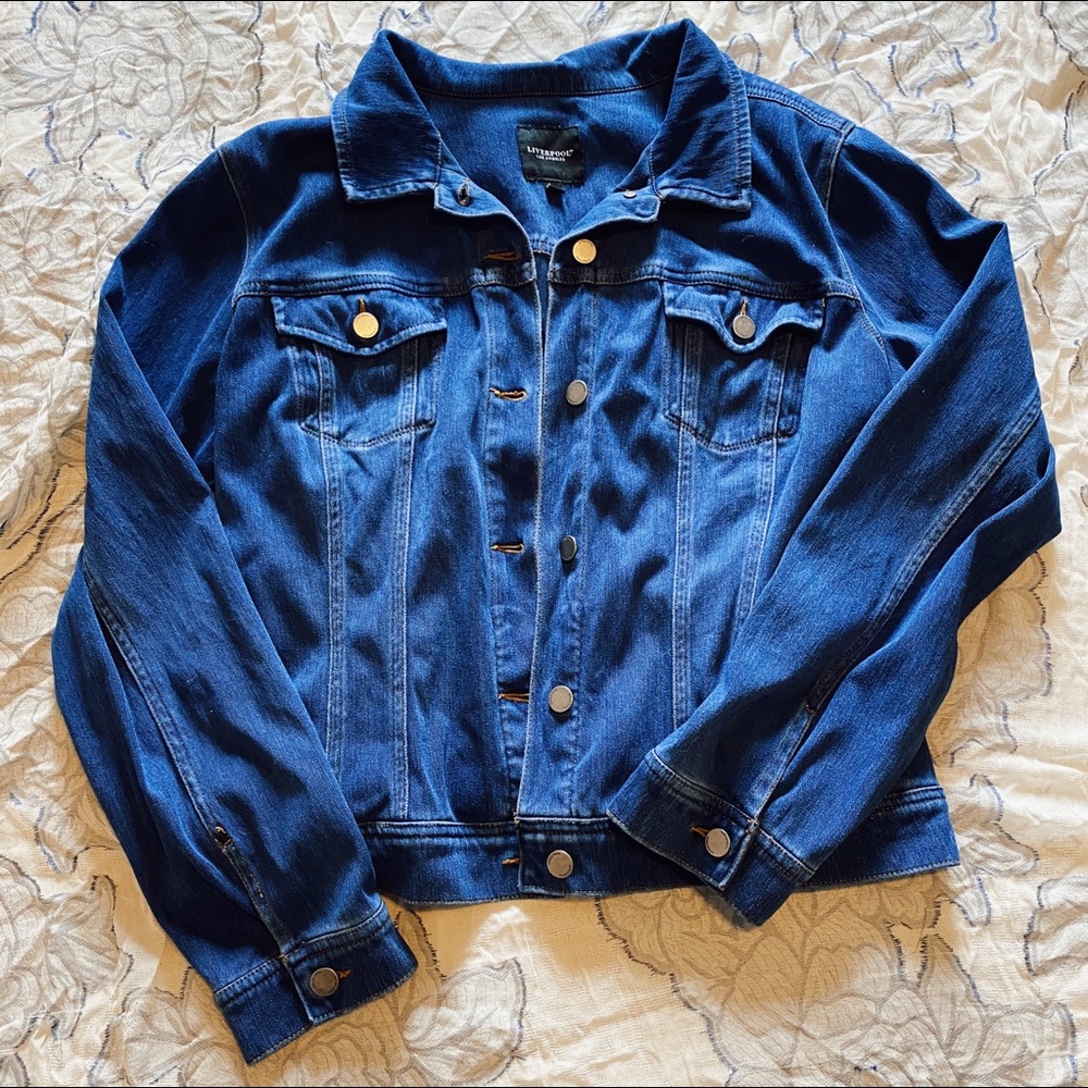 Stretchy Denim Jacket